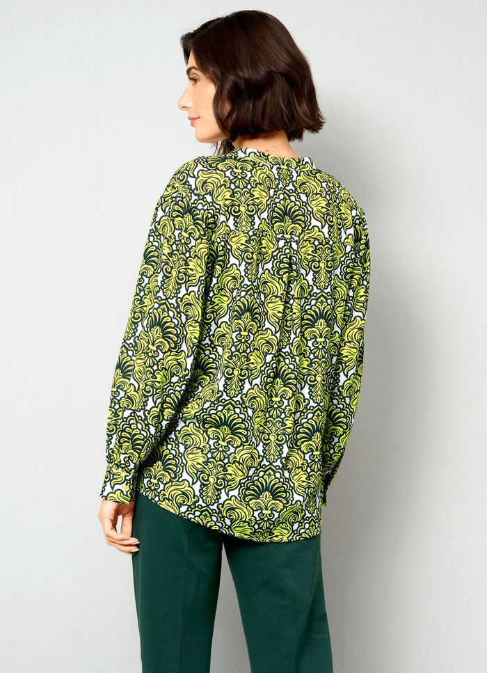 Slip-on blouse met een geweldig design 