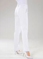 Broek met sierstiksels 