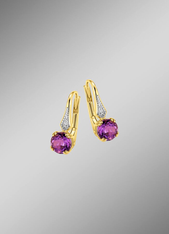 Glamoureuze oorbellen 