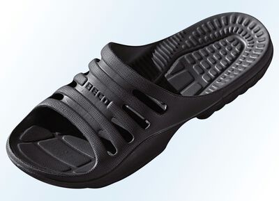 Badslippers met massagevoetbed 