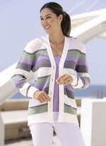 Cardigan met parelkwastje 