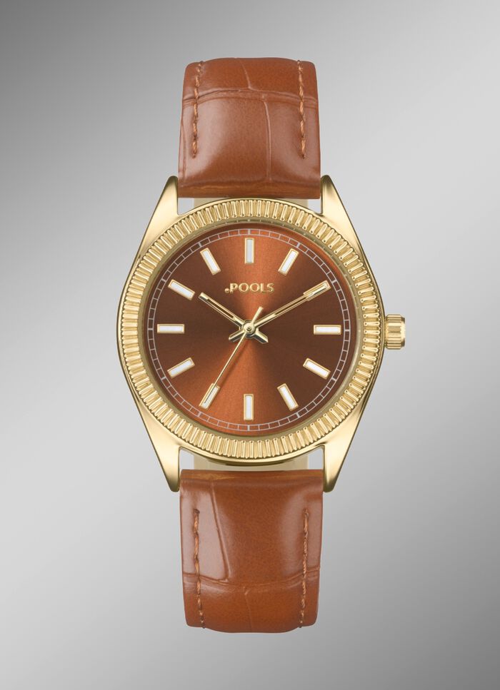 Klassiek quartz dameshorloge Pools 1937 