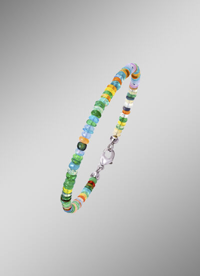Armband met multikristal opaal 