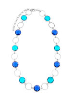 Sieradenset, 3-delig, met kristalstenen 