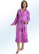 Badjas voor dames en heren FUCHSIA