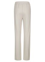 Broek met geperste vouwen 