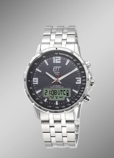 Sportief radiogestuurd zonnehorloge voor heren 