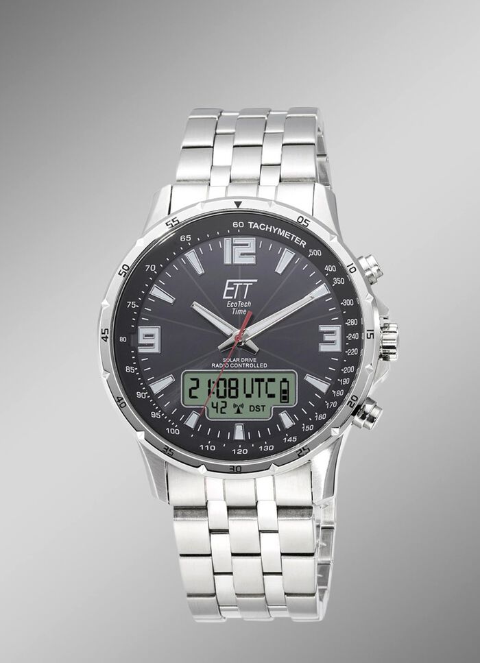 Sportief radiogestuurd zonnehorloge voor heren 