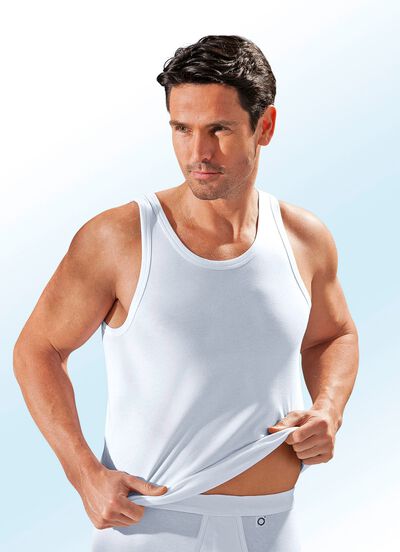 Pfeilring driepack fijne jersey sportjacks, wit 