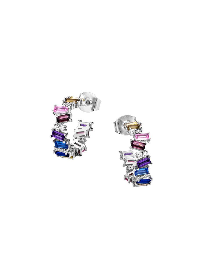 Schitterende variatie: Creolen met synthetische zirkonia 