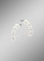 Elegante oorringen met gekweekte zoetwaterparels 