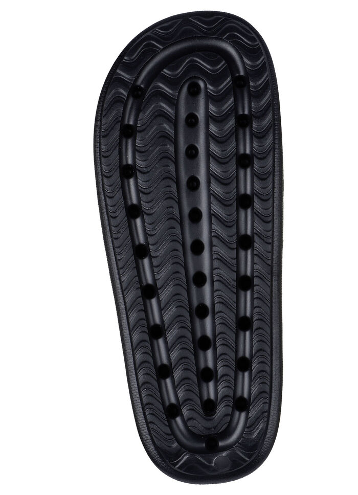 SKECHERS synthetische muiltjes SCHWARZ
