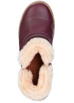 ELENA EDEN, gevoerde dameslaarzen, winterschoenen, breedte G, met uitneembaar voetbed BORDEAUX