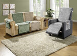 Fauteuil-, bank- en armleuningbeschermers met antisliplaag TERRA