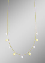 Stijlvolle ketting met zirkonia 