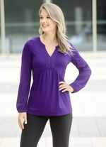 Overhemd met broderie anglaise 