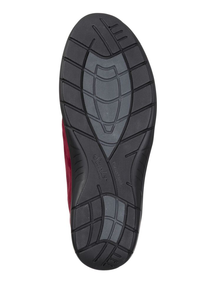 ELENA EDEN, comfortabele dameslaarzen, breedte H, met uitneembaar voetbed BORDEAUX