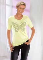 Shirt met flatlocknaad in 2 kleuren 