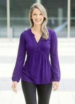 Overhemd met broderie anglaise 