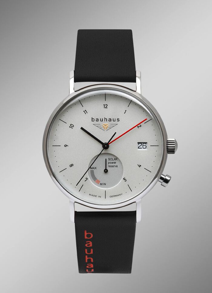 Bauhaus solar herenhorloge 