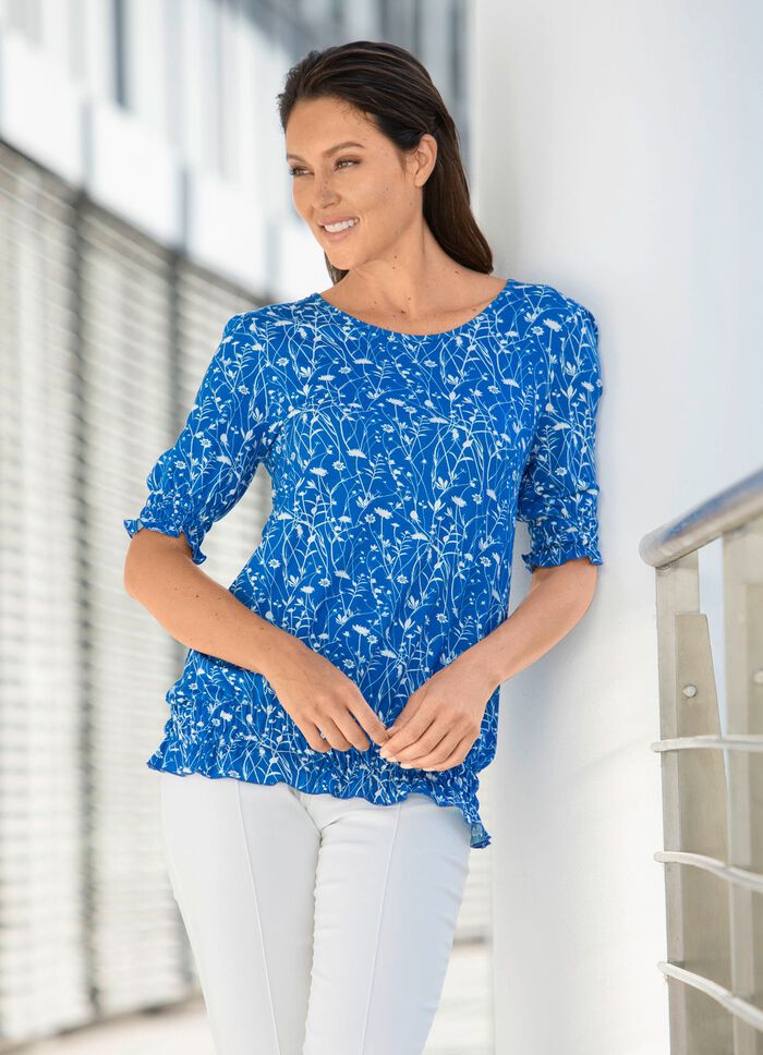 Charmant overhemd met smokwerk 