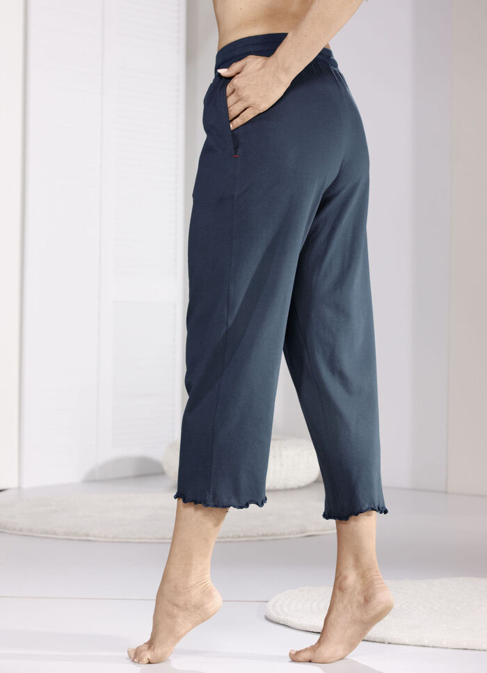 Tweepak vrijetijdsbroeken met elastische tailleband 