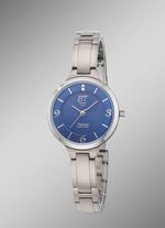 ETT solar dameshorloge met quartz uurwerk 