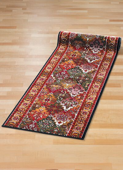 Geweven lopers in gewenste lengte 