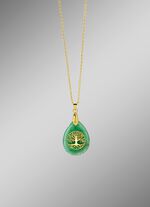 Hanger met echte aventurijn 