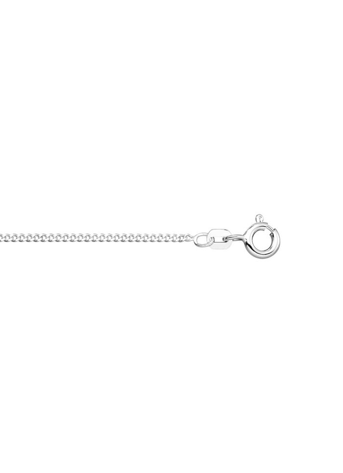 Zilveren krulketting 