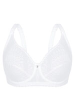 Sassa beugelbeha met verstevigde rug WIT