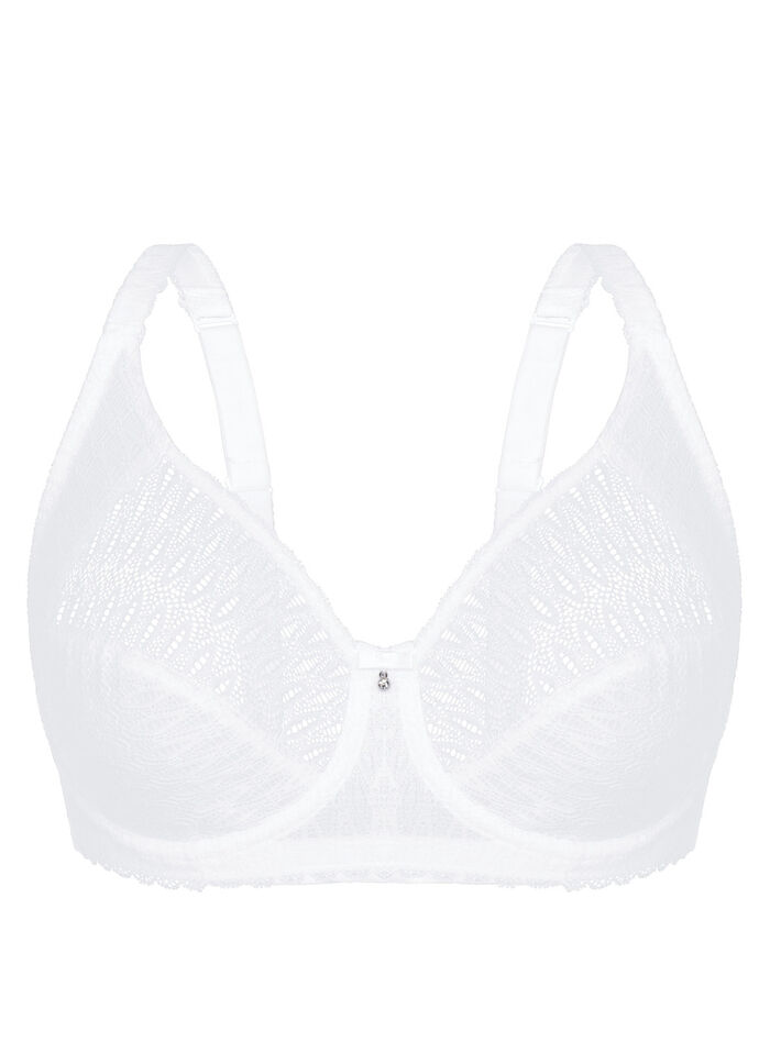Sassa beugelbeha met verstevigde rug WIT