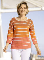 Verloop trui TERRA-ORANGE-MULTICOLOR