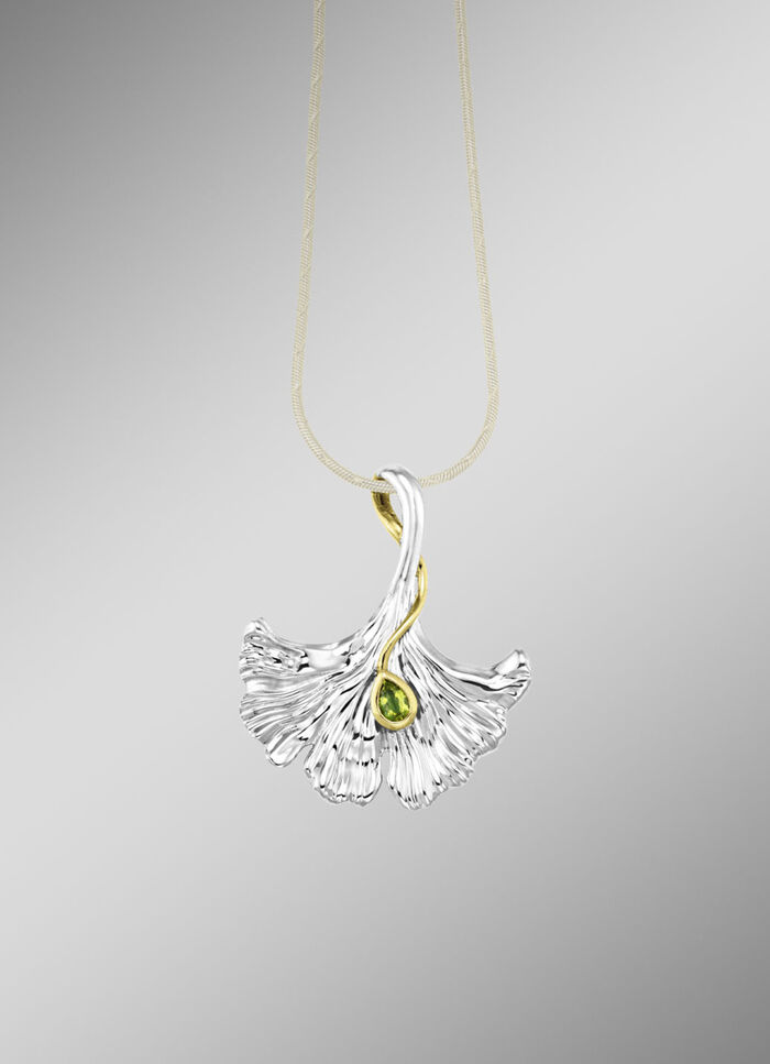 hanger met peridot 