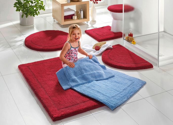 Omkeerbare badset van 100% katoen BORDEAUX