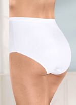 Vijfpack slips met bloemenmotief 