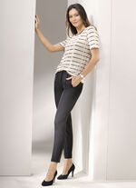 2-in-1 overhemd met contrastmix 