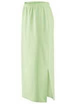 Rok in een slanke snit PISTACHE