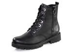 Remonte, modieuze dames enkellaarsjes, winterschoenen, breedte G, met uitneembaar voetbed SCHWARZ