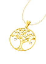 Mooie levensboom hanger zonder ketting 