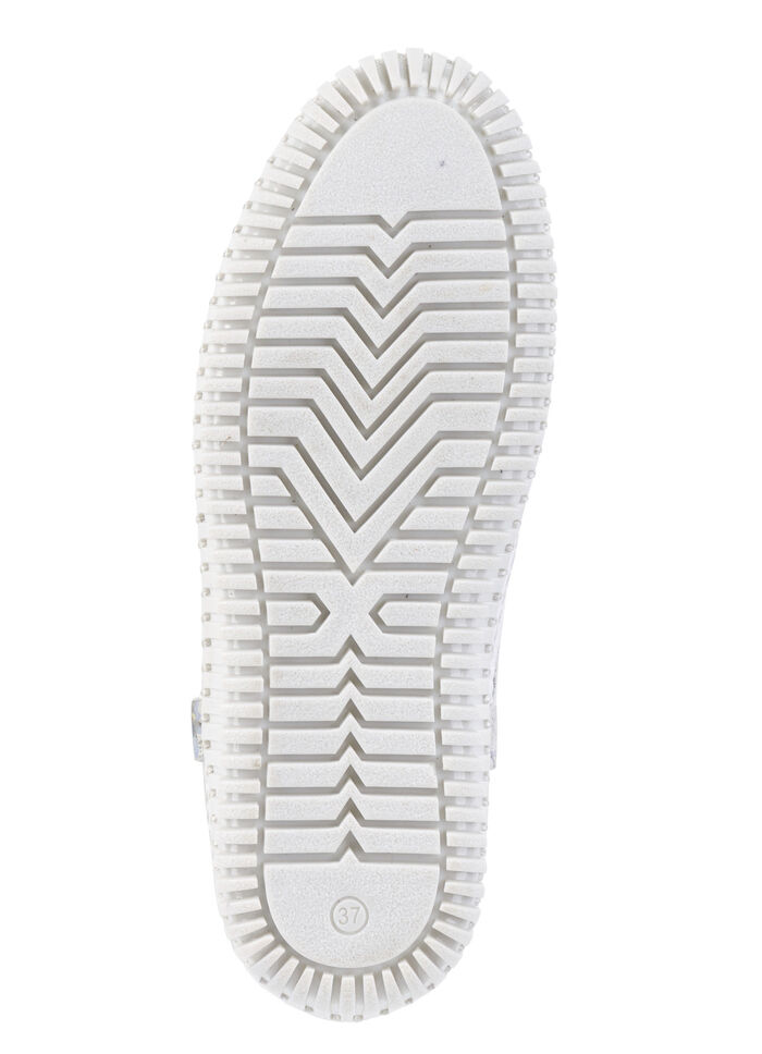 ELENA EDEN sneakers met decoratieve perforatie EISGRAU-BUNT