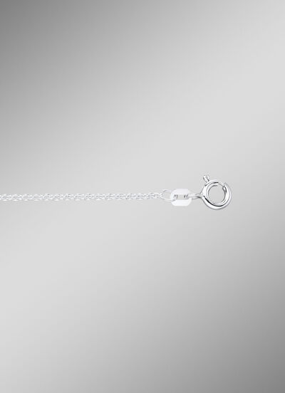 Zilveren ankerketting 