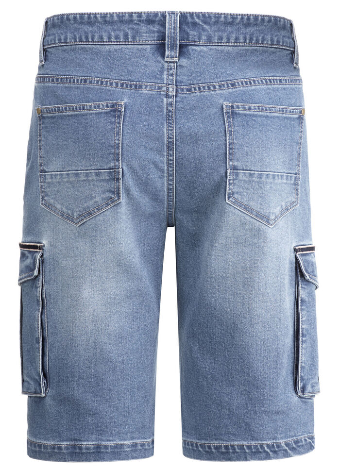 Denim bermuda's JEANSBLAU
