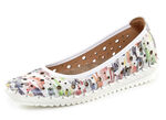 Gemini ballerina met luchtige openingen WEISS