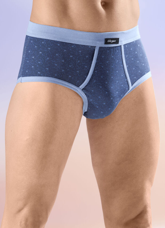 Set van vier slips met zachte tailleband 