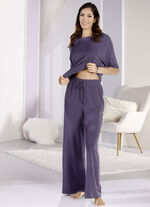 Laurina pyjama met korte mouwen en lange broek 