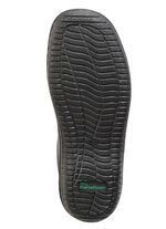 ELENA EDEN pantoffels gemaakt van nappaleer GRIJS-ZWART