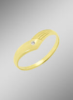 Damesring met diamant 