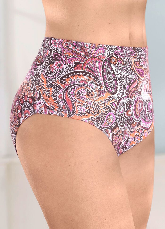 Verpakking van vijf slips met paisley-motief 