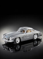 Mercedes-Benz 300SL als metalen spuitgietmodel